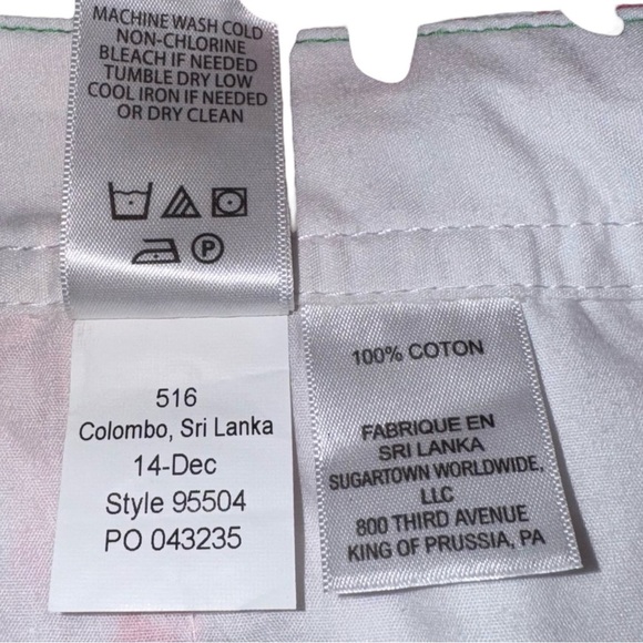 LILLY PULITZER Buttercup Scallop Hem Shorts in Pink Colony Flamingo Print Size 0 - Picture 16 of 16